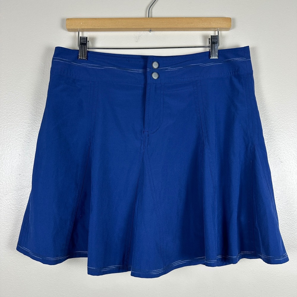 Title Nine‎ Women's 10 Skort Blue Nimblene Athletic Hiking Tennis Athleisure